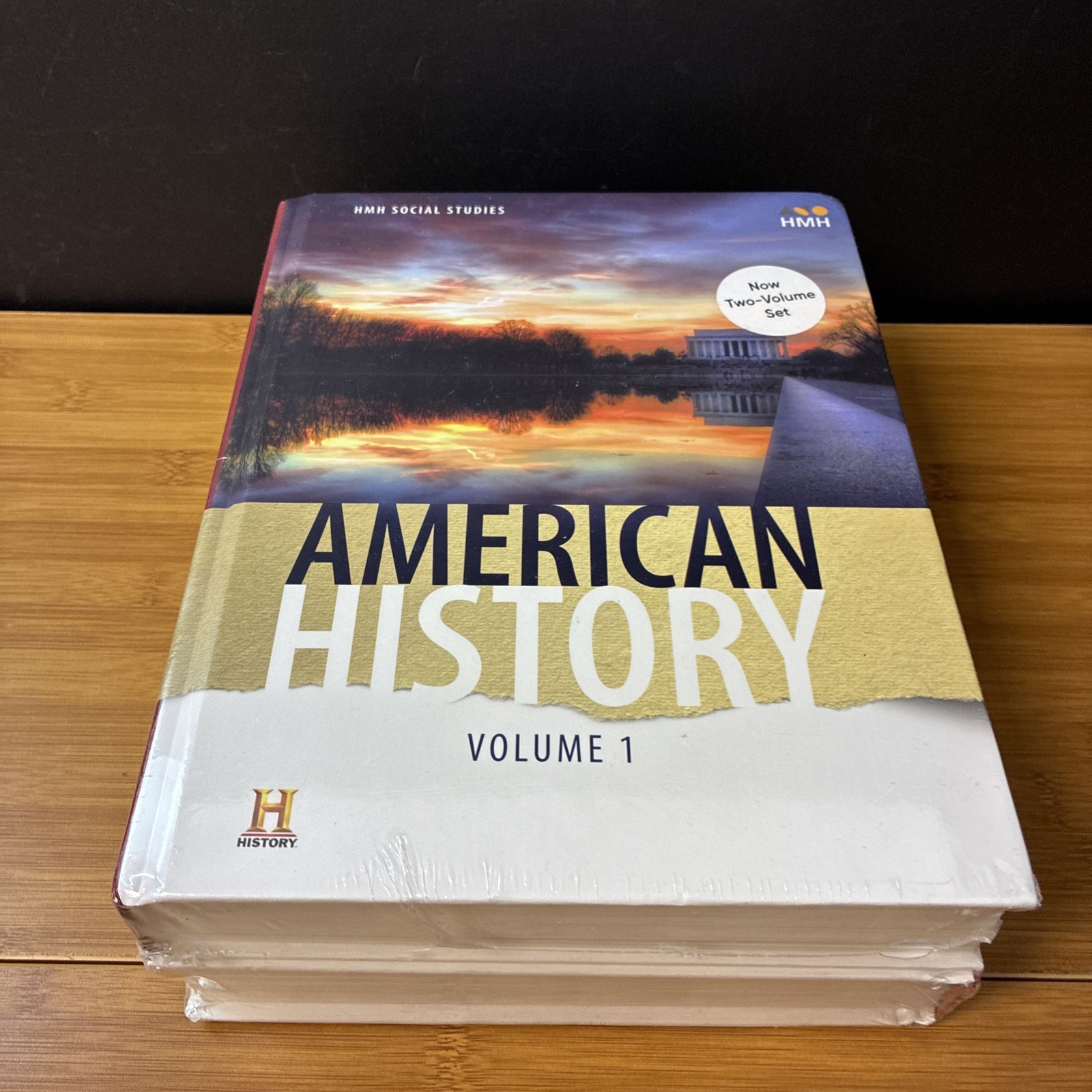 HMH Social Studies American History 2 Volume Set Hardcover Books New Sealed