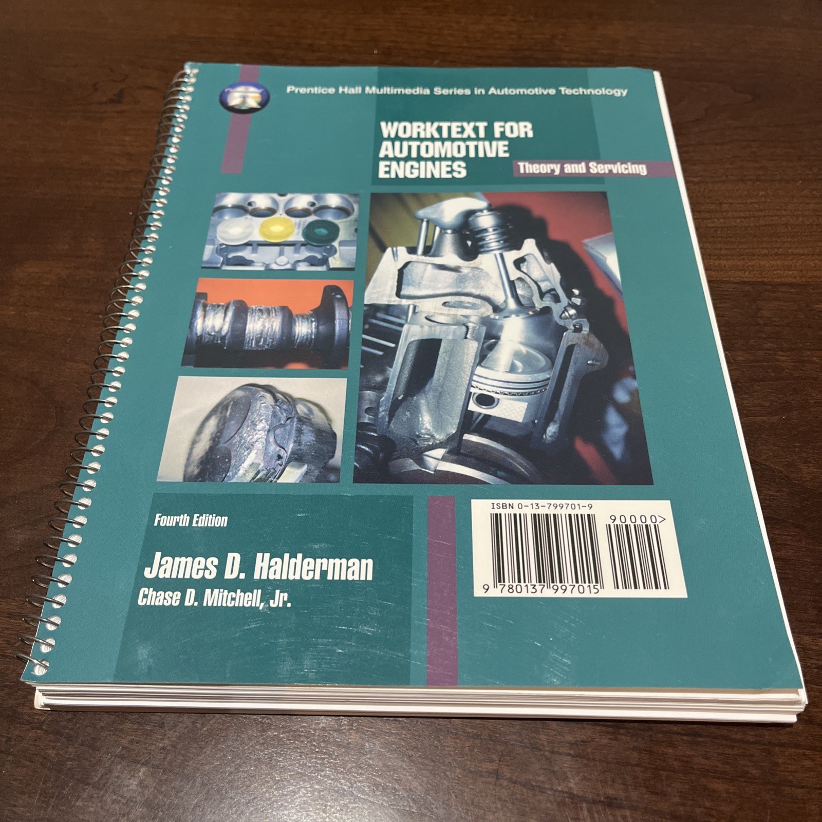 Worktext for Automotive Engines Halderman