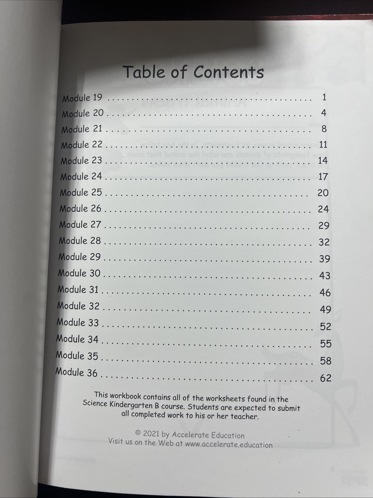 Kindergarten Science Semester B, Math And Science Accelerate Education