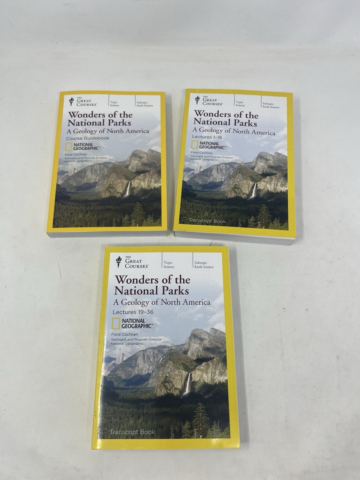 Great Courses Wonders of America’s National Parks Books
