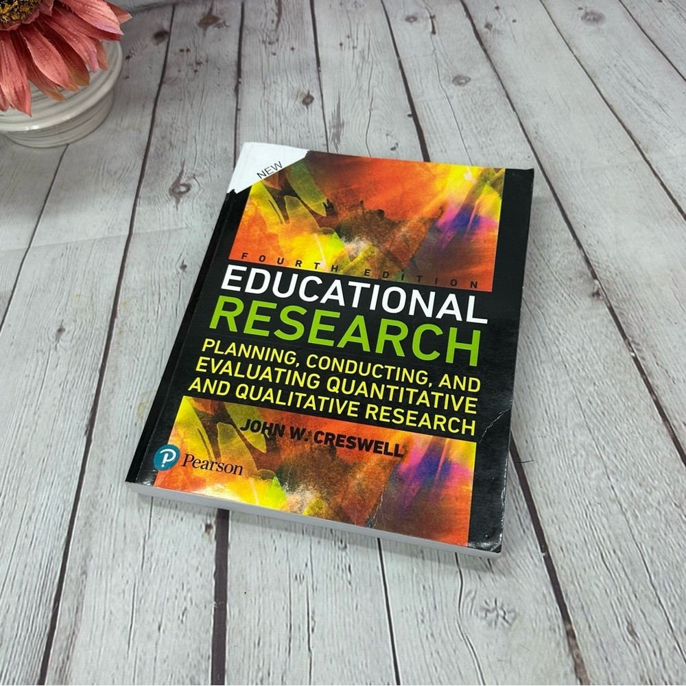 Pearson Educational Research textbook paperback 2018 MSN DNP college university