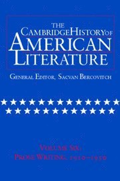 Prose Writing, 1910-1950 Hardcover