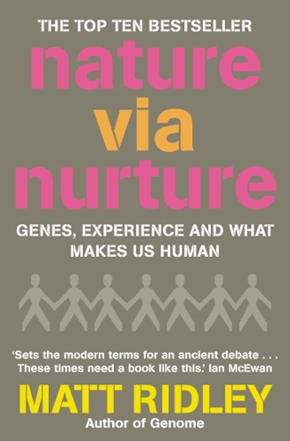 Nature via Nurture: Genes, Experience and What Makes Us Human by Matt Ridley (En