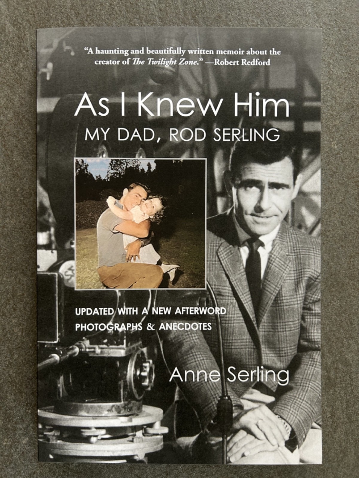 AS I KNEW HIM: MY DAD, ROD SERLING Updated 2nd Edition SIGNED BY ANNE SERLING!