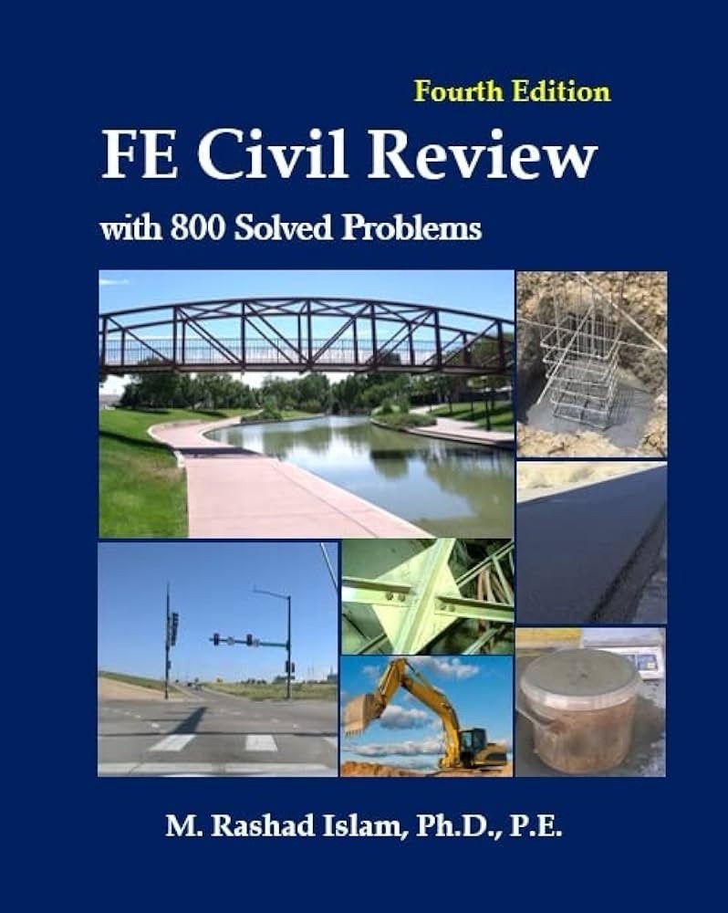 FE Civil Review : With 800 Solved Problems by M. Islam (2020, Trade Paperback)