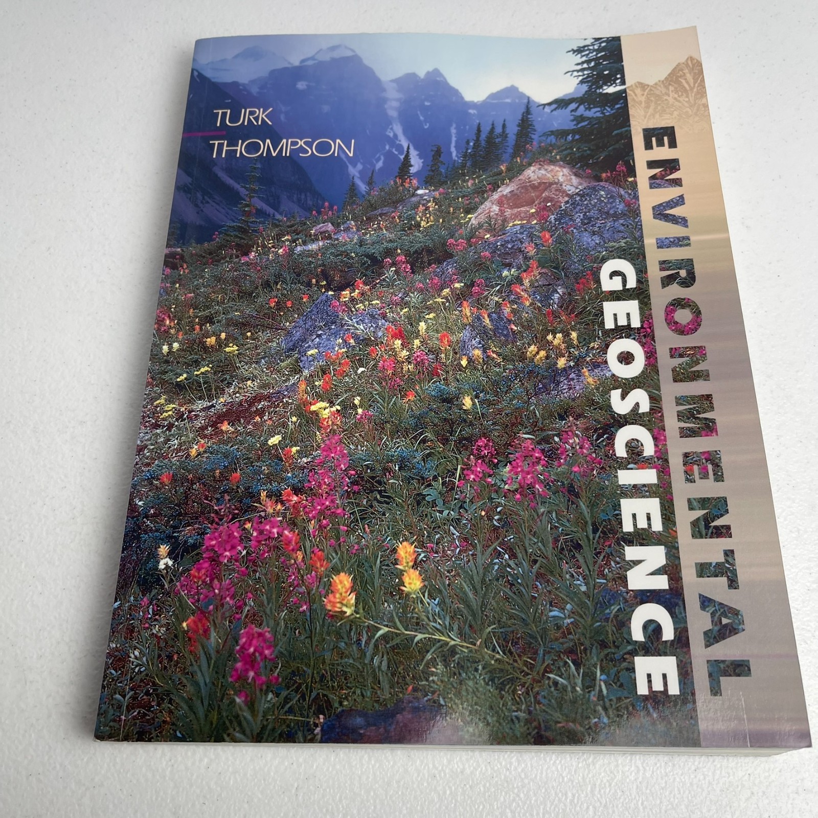 Environmental Geoscience (Saunders golden sunburst series), Thompson / Turk, Acc