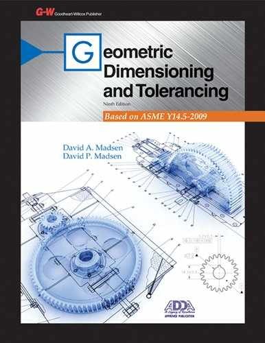 Geometric Dimensioning and – Paperback, by Madsen David A.; – Very Good h