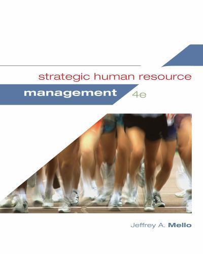 Strategic Human Resource Management by Mello, Jeffrey