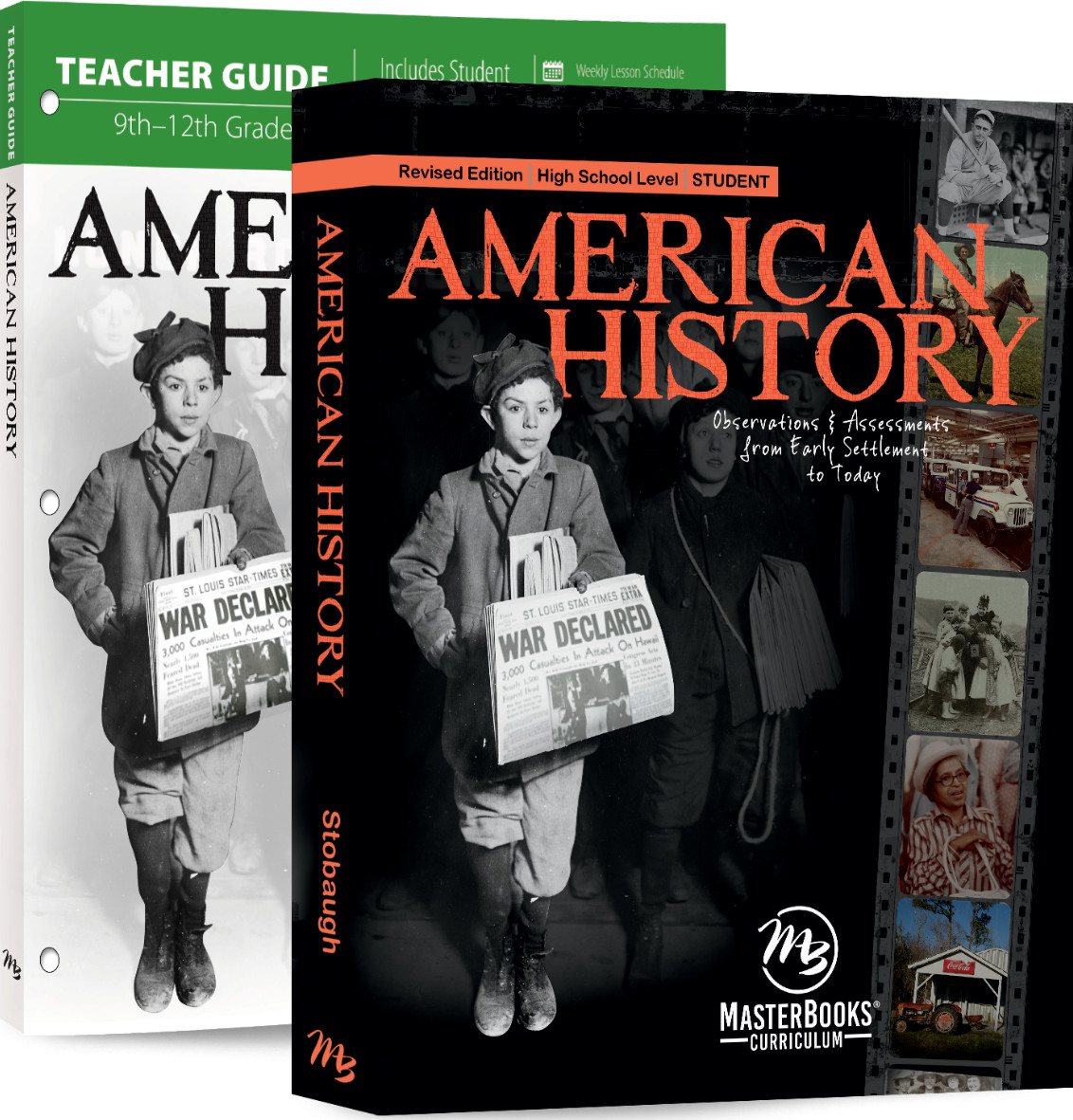 NEW Master Books American History Set Revised Grades 9-12 Homeschool Curriculum