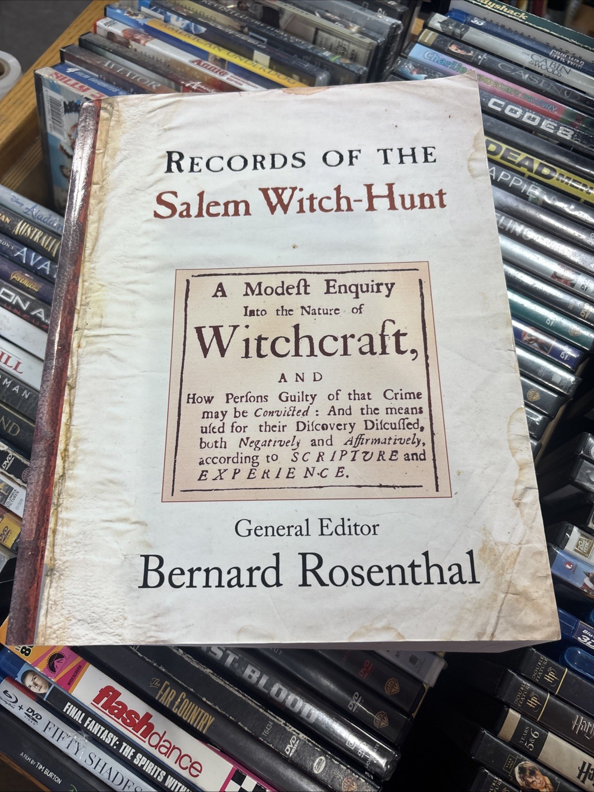 Records of the Salem Witch-Hunt by Bernard Rosenthal (2013, TPB Cambridge)