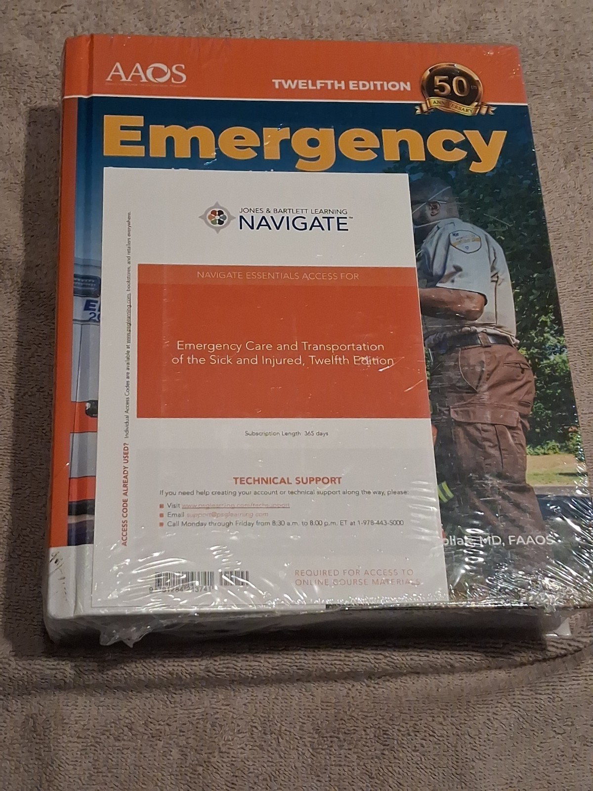 Emergency Care & Transportation of the Sick – Injured Twelfth Edition HARDCOVER