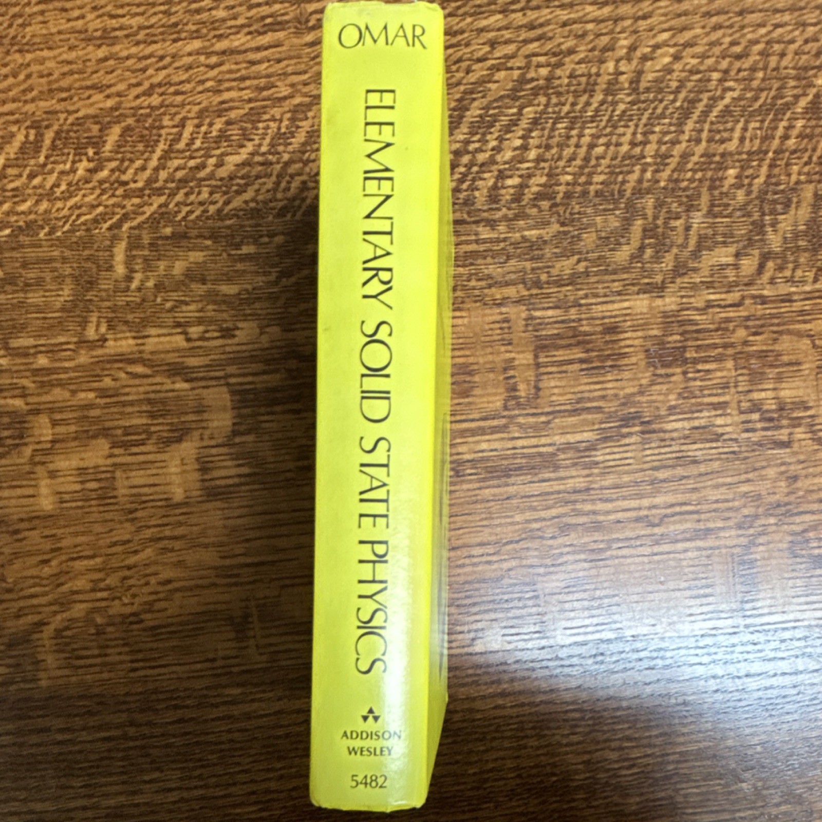 Elementary Solid State Physics M. Ali Omar Addison-Wesley 1975 Hardcover Series
