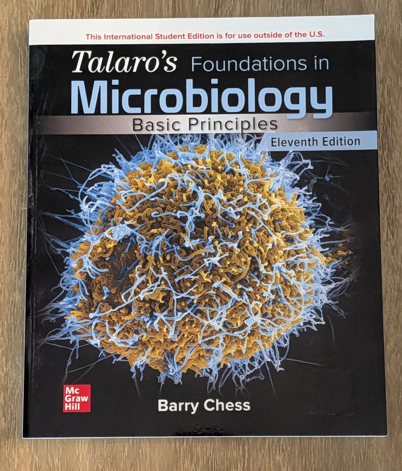 Talaro’s Foundations in Microbiology 11th Ed Int’l Student Chess McGraw Hill PB