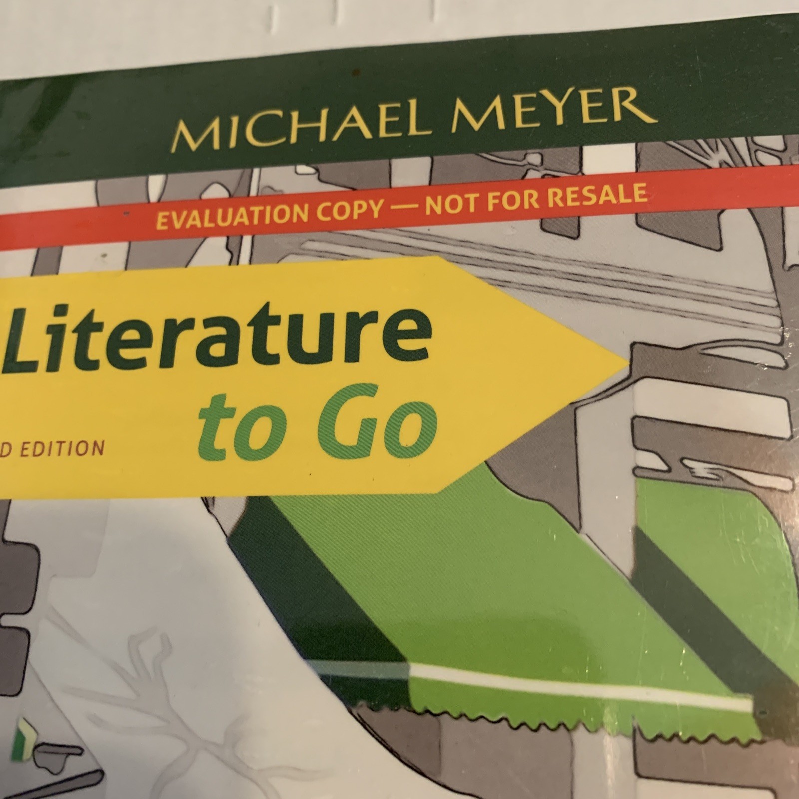 Literature to Go – Michael Meyer (Evaluation Copy) NEW & SEALED!