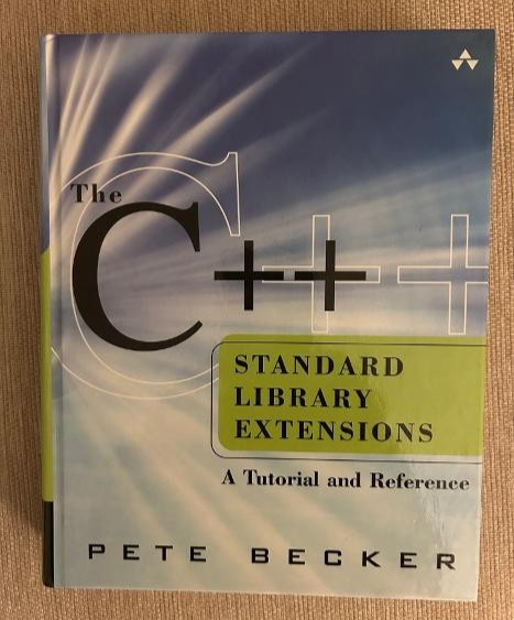 The C++ Standard Library Extensions: A Tutorial And Reference by Pete Becker