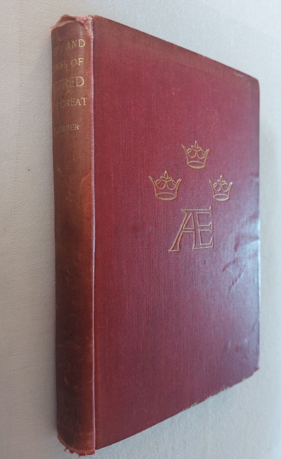 The Life and Times of Alfred The Great by Charles Plummer – Hardback 1902