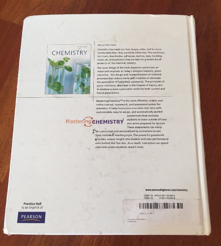 Chemistry, Sixth Edition, John E. McMurry and Robert C. Fay FREE SHIPPING