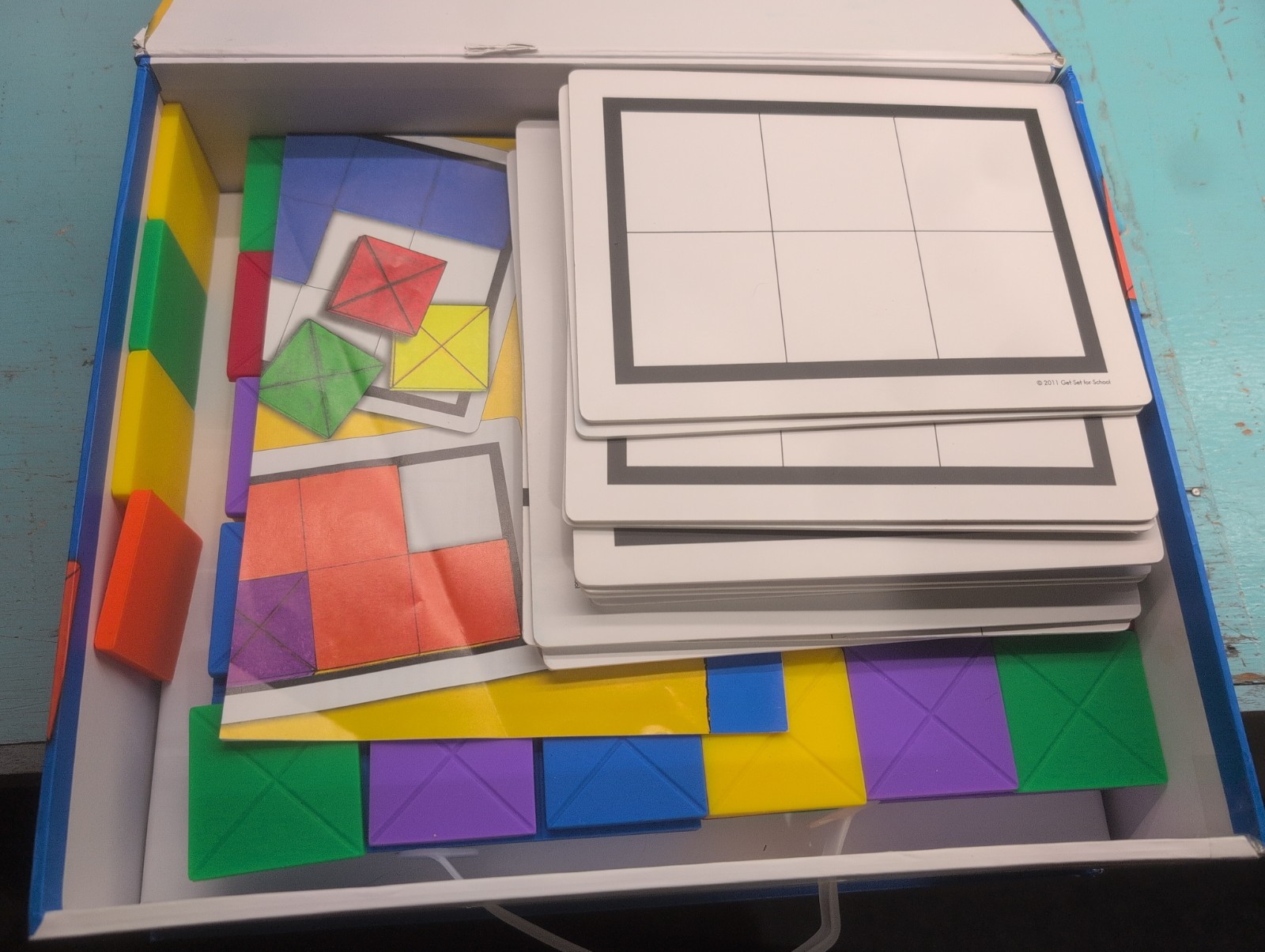 Handwriting Without Tears Get Set For School 4 Squares More Squares 2011 – USED