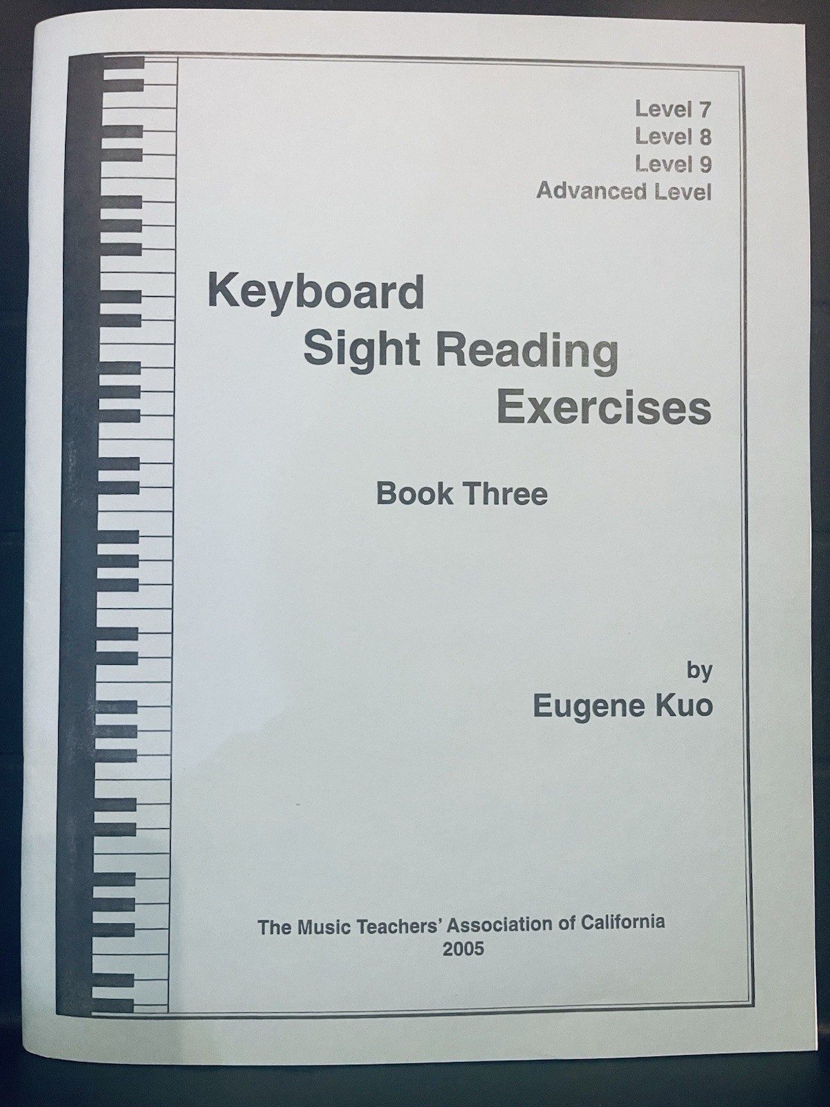 Sight Reading, Keyboard, Book 3 (Level 7- Advanced)Categories: Sight Reading