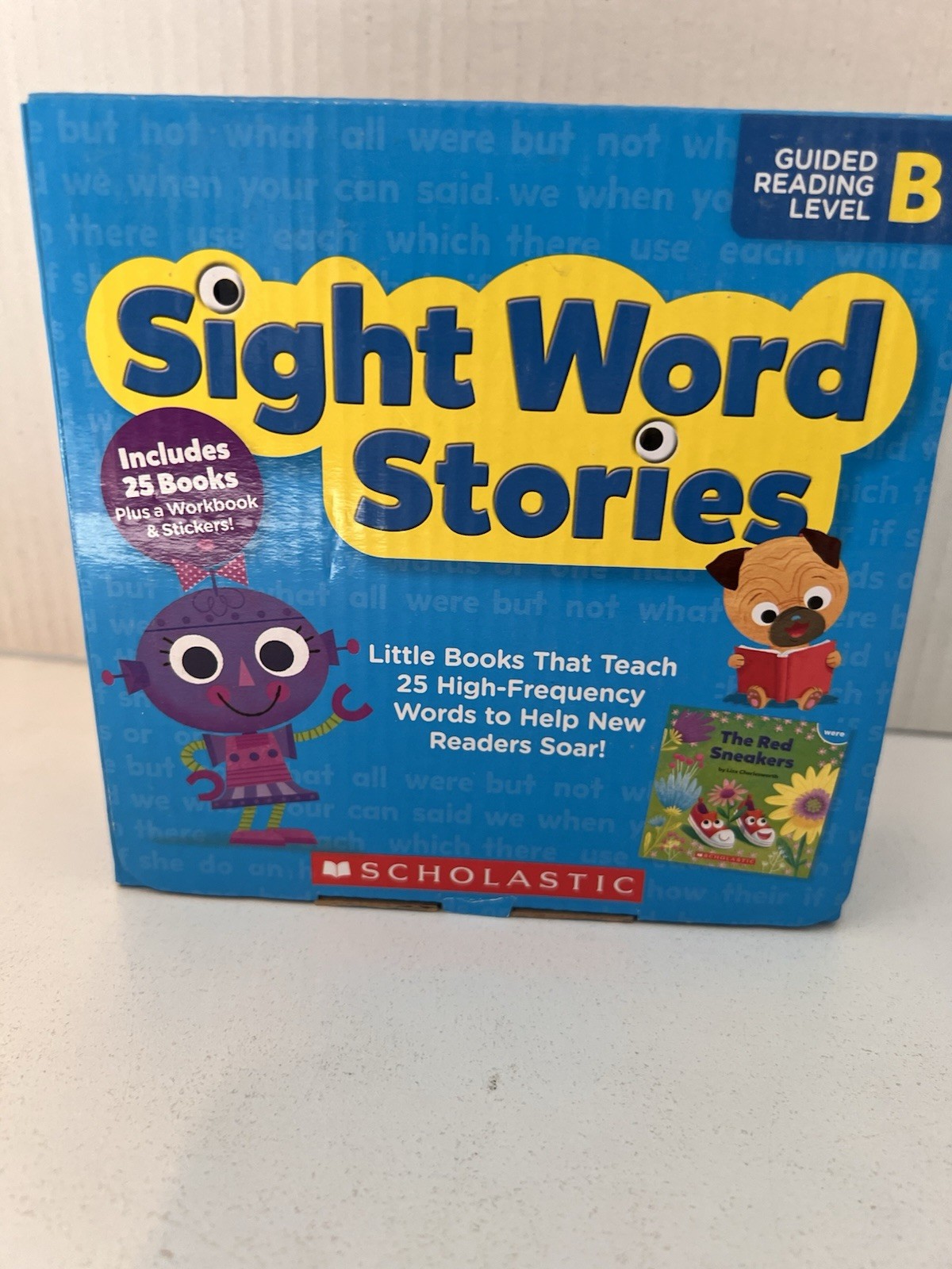 SIGHT WORD STORIES: Guided Reading Level B: Fun Books That Teach 25 Sight Words