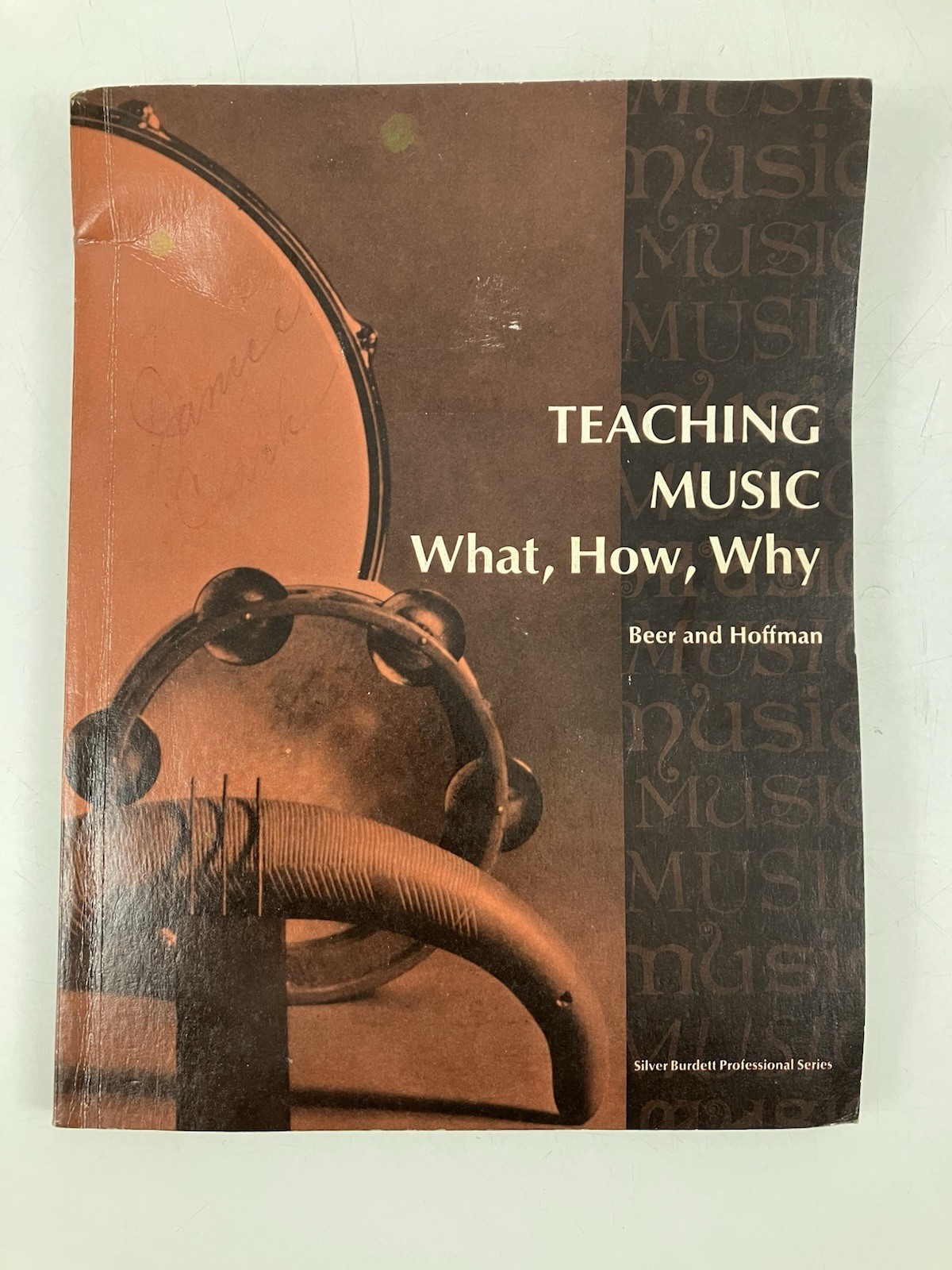 Teaching Music What How Why Beer Hoffman 1973 Silver Burdett w 2 LP