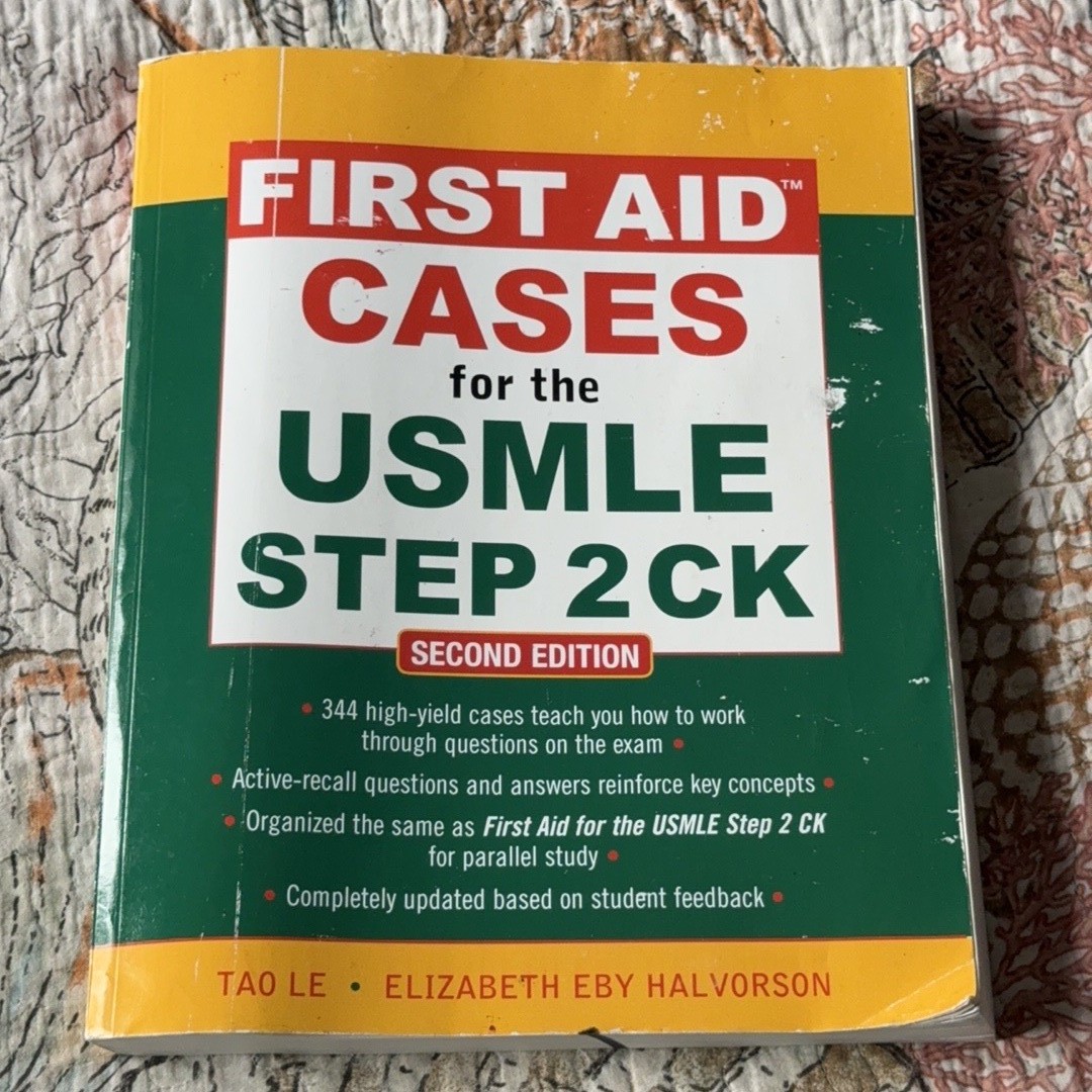 First Aid Cases for the USMLE Step 2 CK Second Edition Tao Le Halvorson