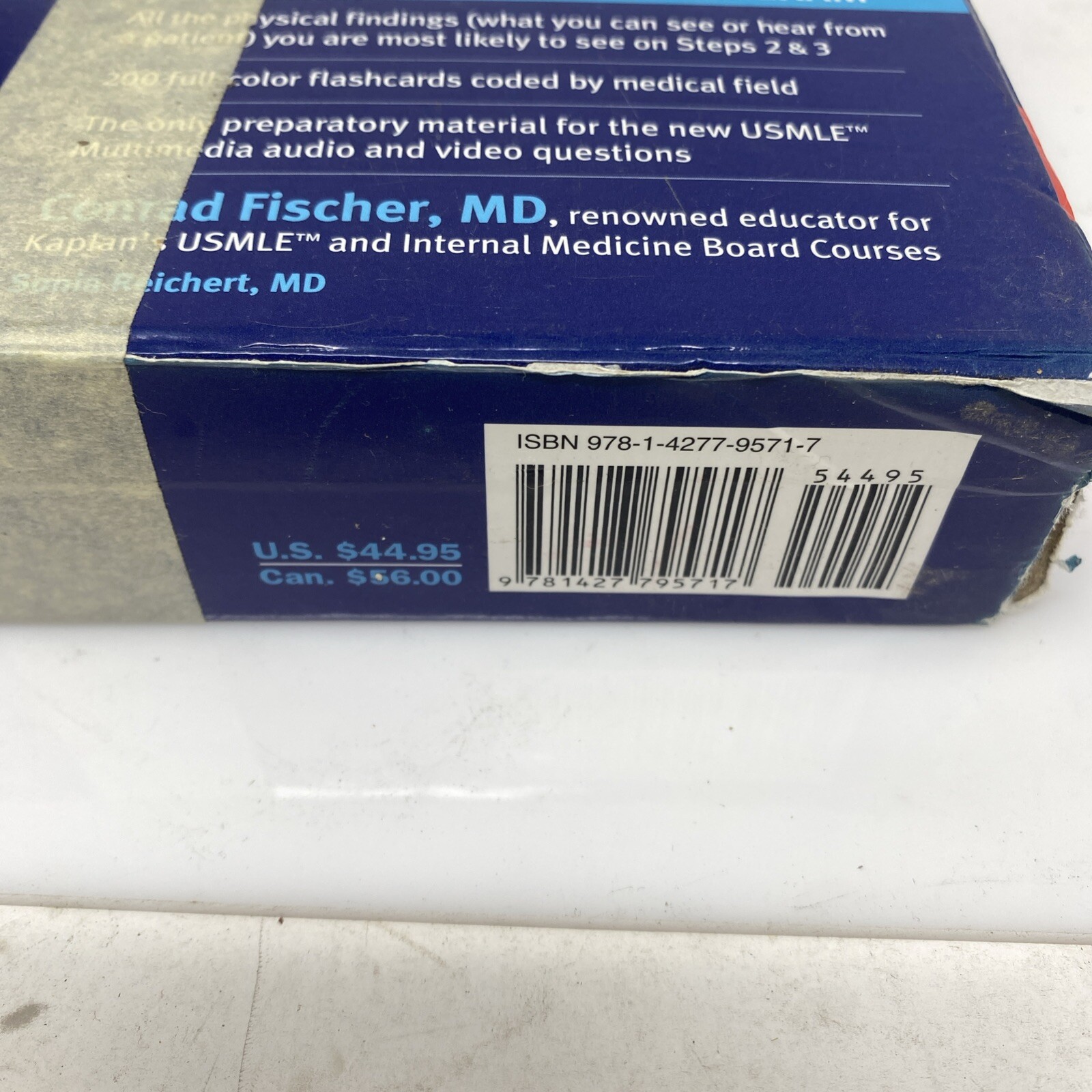 Kaplan Medical USMLE Physical Findings Flashcards – 200 Questions – Steps 2 & 3