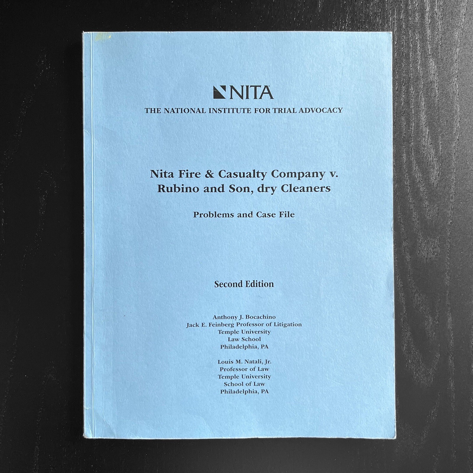 Nita Fire & Casualty Company v. Rubino and Son Problems & Case File 2nd Edition