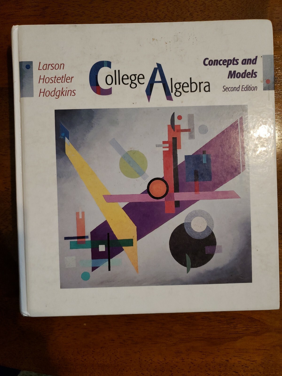 1996 College Algebra 2nd edition Concepts and Models- D.C. Heath And Company