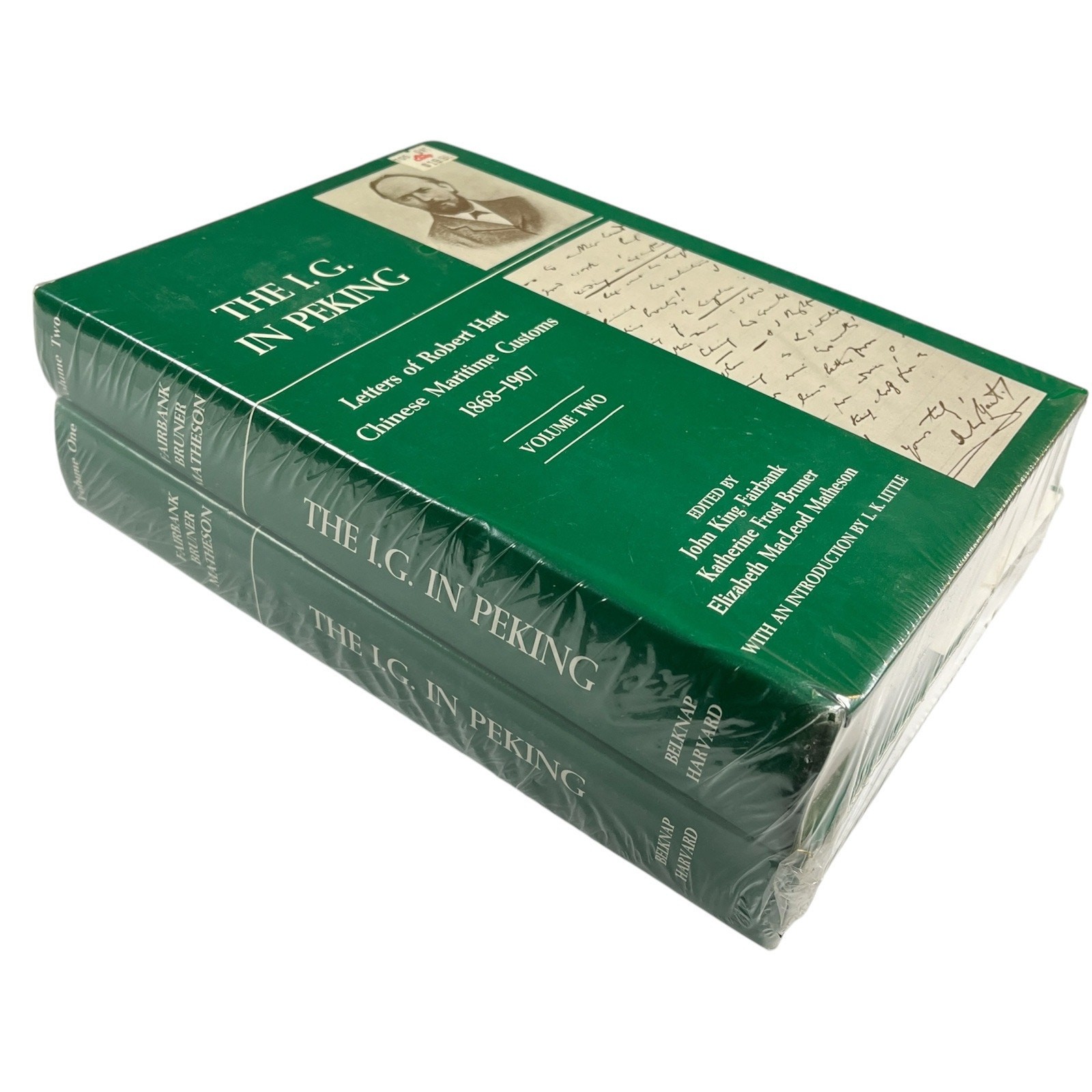 IG in Peking Sealed Hardcover 2 Volume Set Letters Robert Hart Chinese Maritime