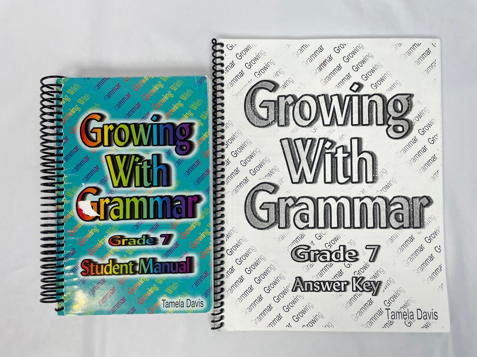 Growing with Grammar Grade Level 7 Student Manual Answer Key Ver. 1.0 Grammer