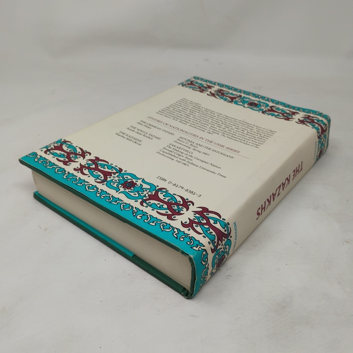 The Kazakhs Martha Brill Olcott Hardcover Hoover Press ISBN 0817983813