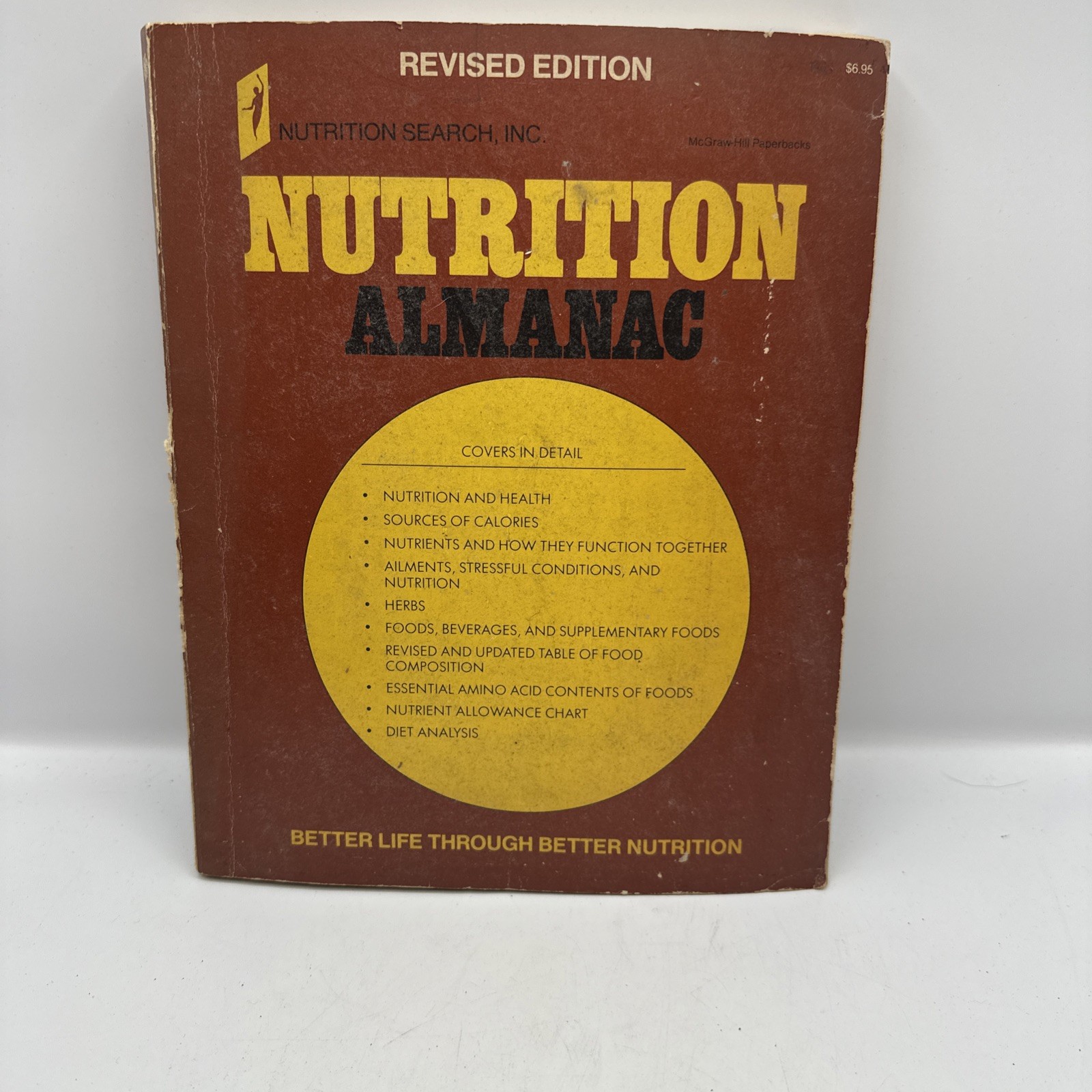 Nutrition Almanac Softcover Reference Book ~ Revised Ed. Vintage