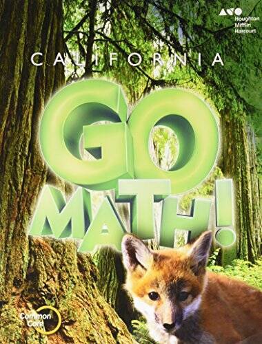 Houghton Mifflin Harcourt Go Math! California: Student Edition Grade – GOOD