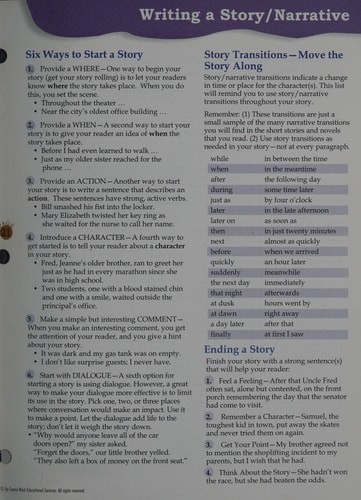 Handy Pages Step Up to Writring: Accordion Paragraphs, Level 1 Pack of 10 by Aum