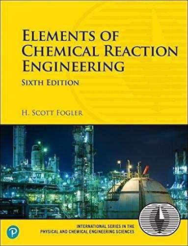 Elements of Chemical Reaction Engineering – Paperback, by Fogler H. – Very Good