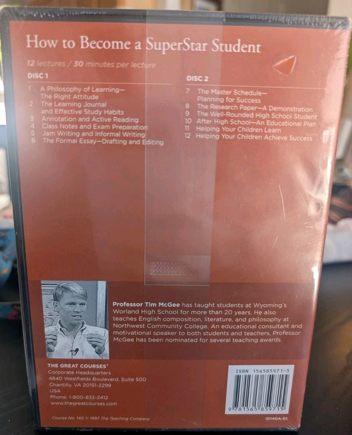 How to Become a SuperStar Student by Tim McGee (Hardcover / Dvd) BRAND NEW