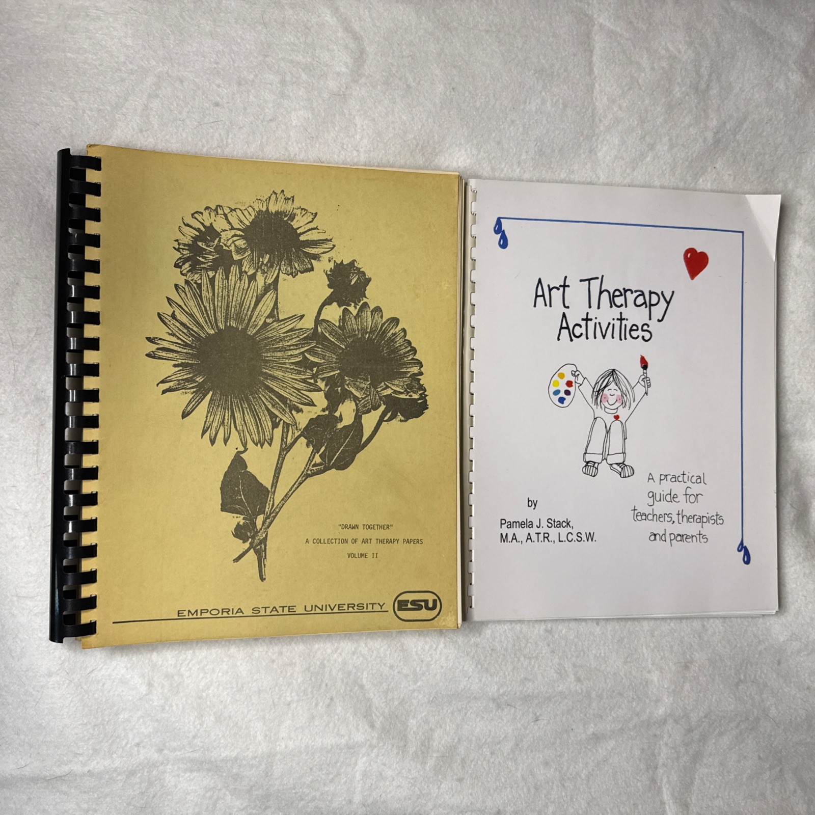 Art therapy lot. Art therapy activities and art therapy papers volume two