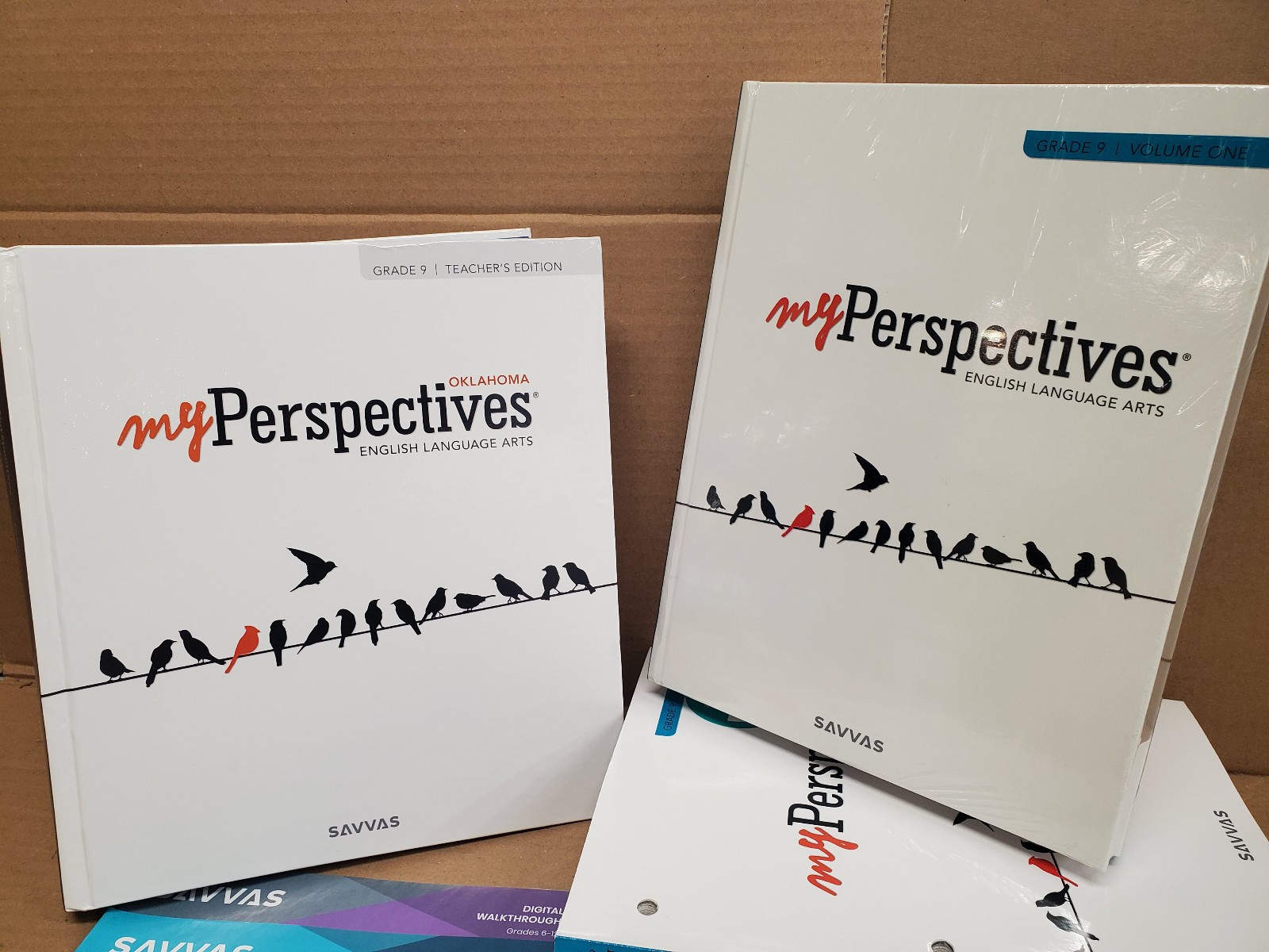 Grade 9: My Perspectives English Language Arts Savvas Learning Co. Complete *NEW