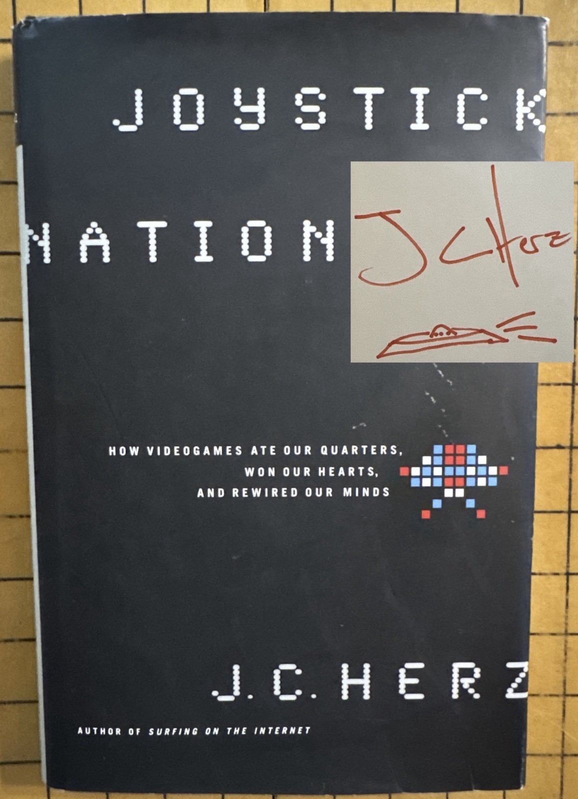 Joystick Nation by J. C. Herz (SIGNED, HC, 1st Edition, 1st Printing, 1997)