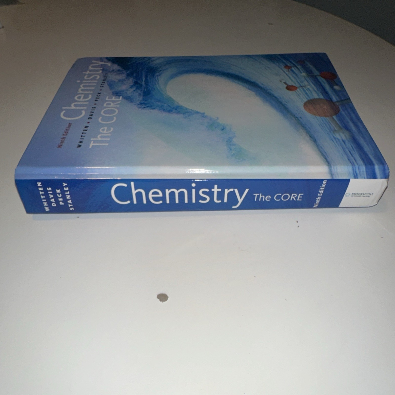 Chemistry: The Core 9th Ed HC Whitten Davis Peck Stanley Brooks/Cole 2009