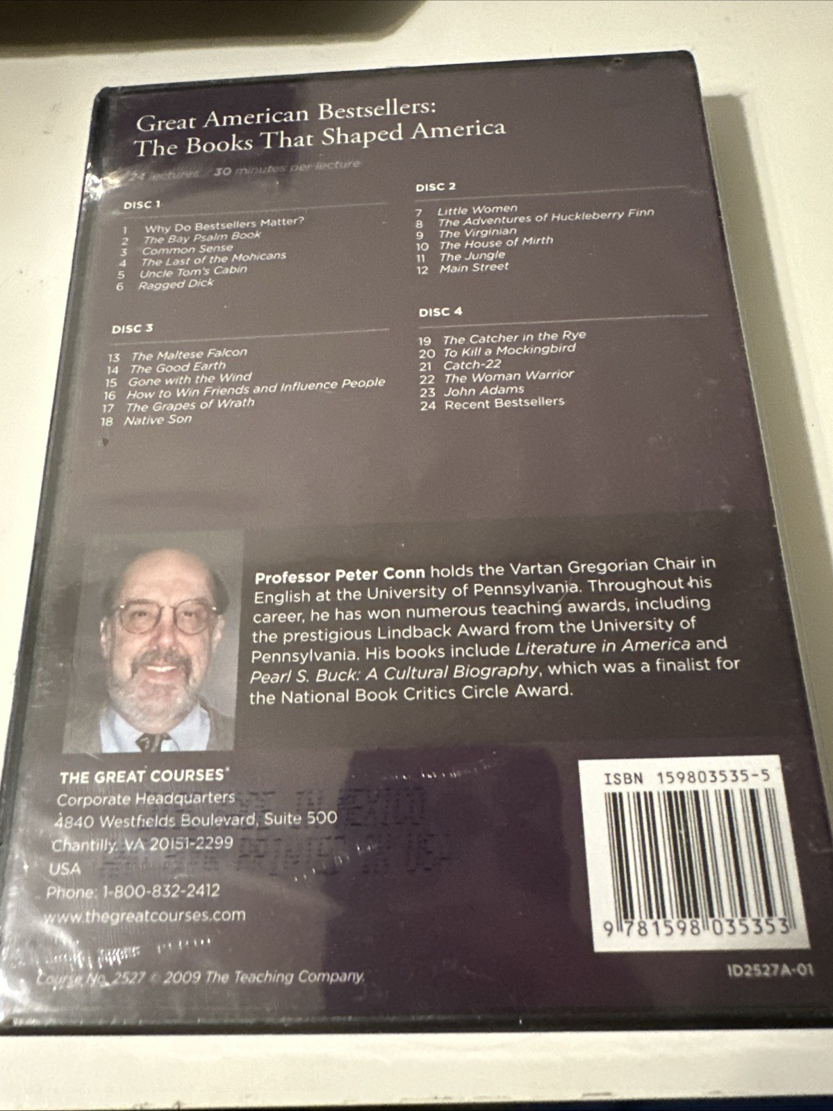 Great American Bestsellers : The Books That Shaped America by Peter Conn (DVD)