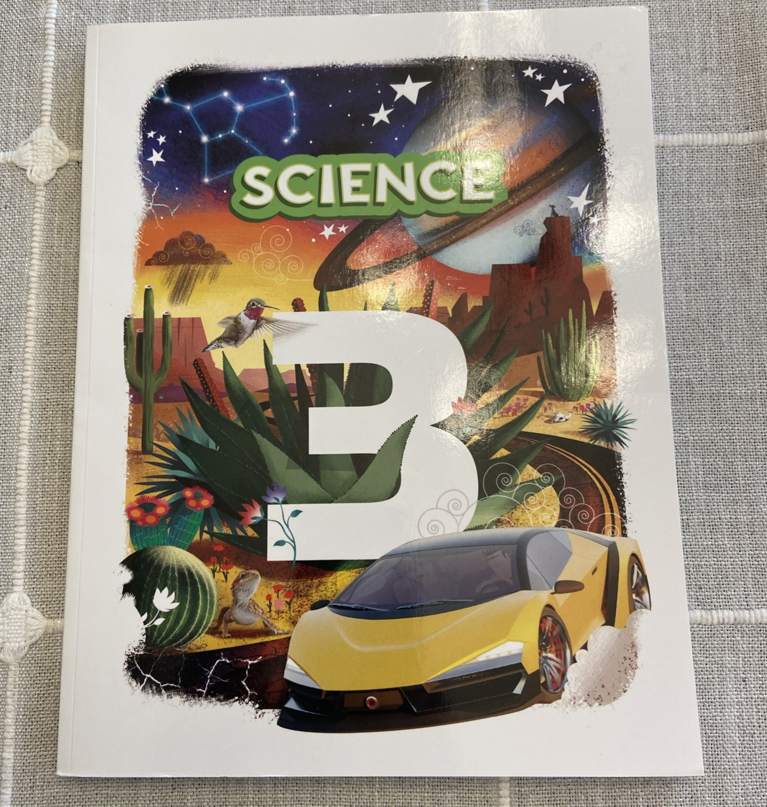 NEW BJU Bob Jones 3rd grade SCIENCE 3 STUDENT EDITION TEXT CURRENT 5th ed