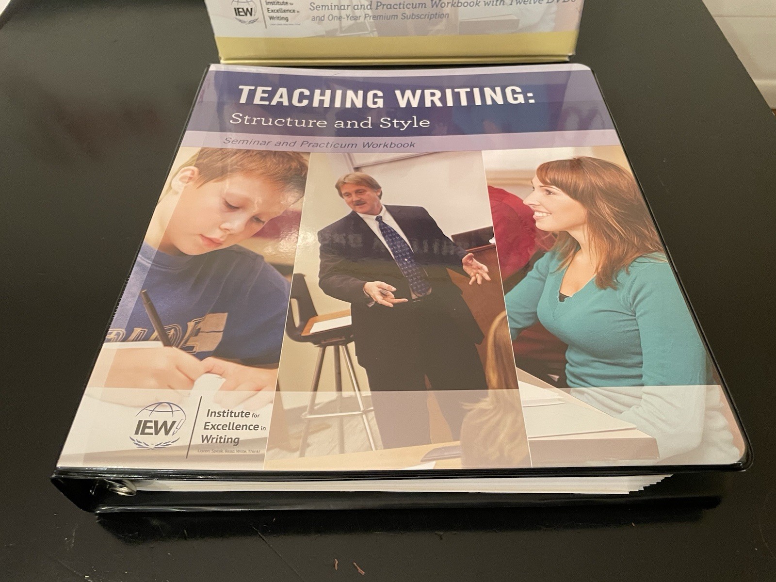 IEW Teaching Writing: Structure and Style, Seminar Workbook and 12 DVDs – 2nd ed