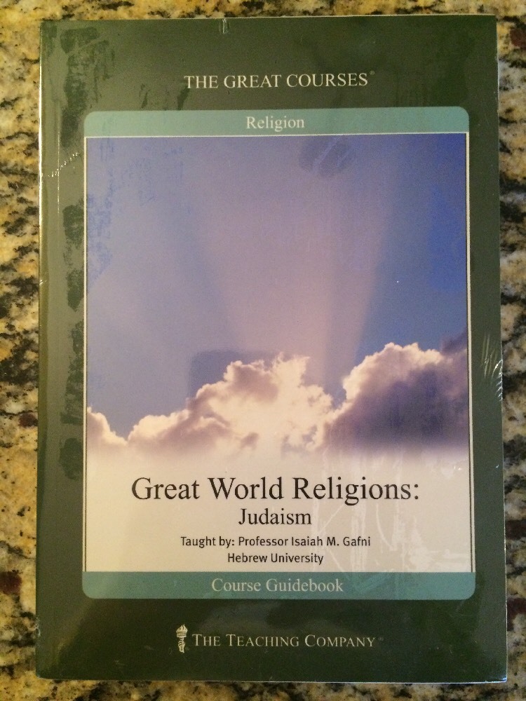 Great World Religions : Judaism (2003, Hardcover / DVD)