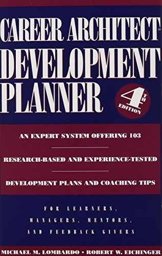 Career Architect Development – Paperback, by Michael M. Lombardo – Very Good