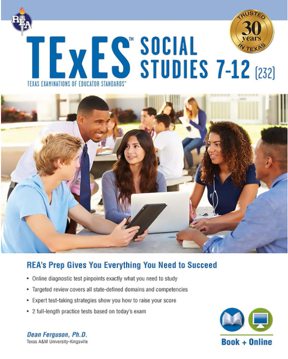 TExES Social Studies 7-12 (232) Study Guide 2024