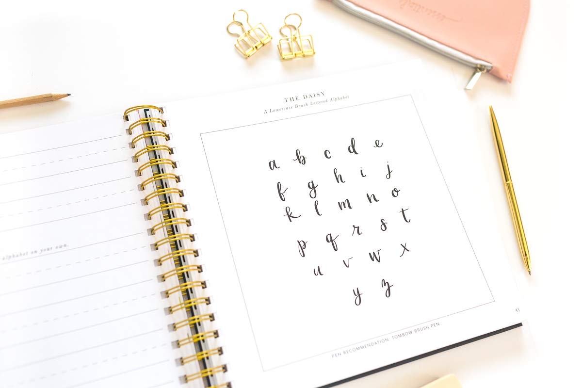 Pretty Simple Lettering: A Step-by-Step Hand Lettering and Modern Calligraphy…