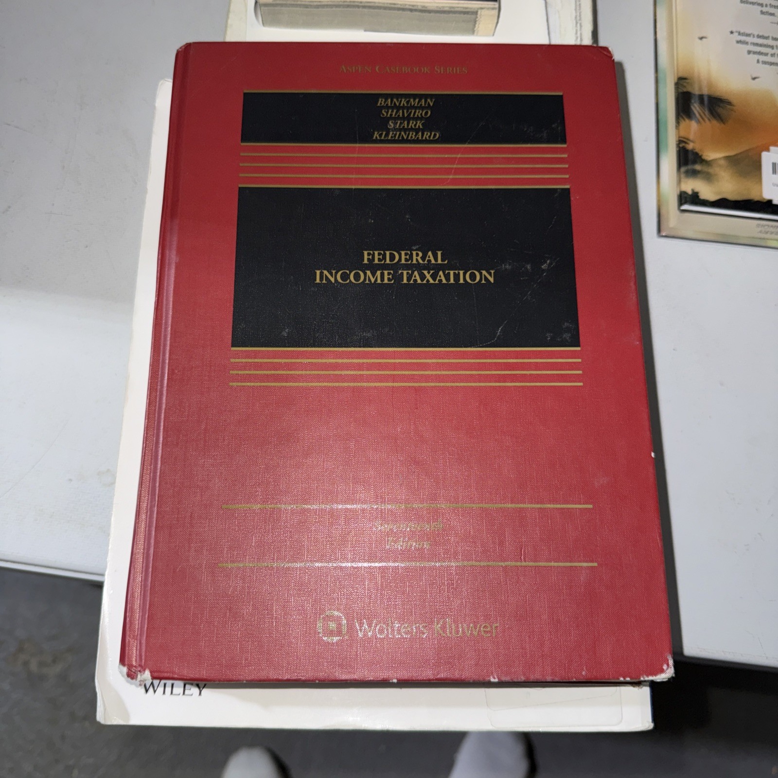 Aspen Publishing Federal Income Taxation 17th Ed ISBN 9781454871026 no code