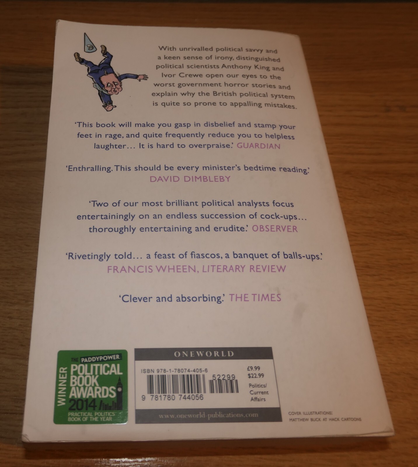 The Blunders of Our Governments by Anthony King, Ivor Crewe (Paperback, 2014)